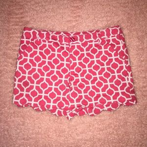 Pink Patten Shorts